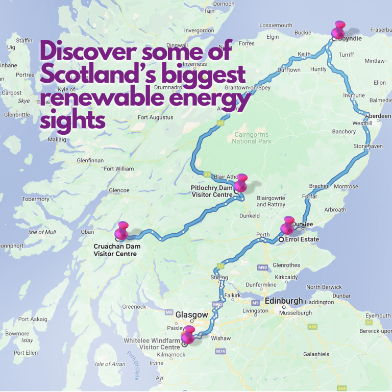 Your weekend road trip: Discover some of Scotland’s biggest renewable energy sights  